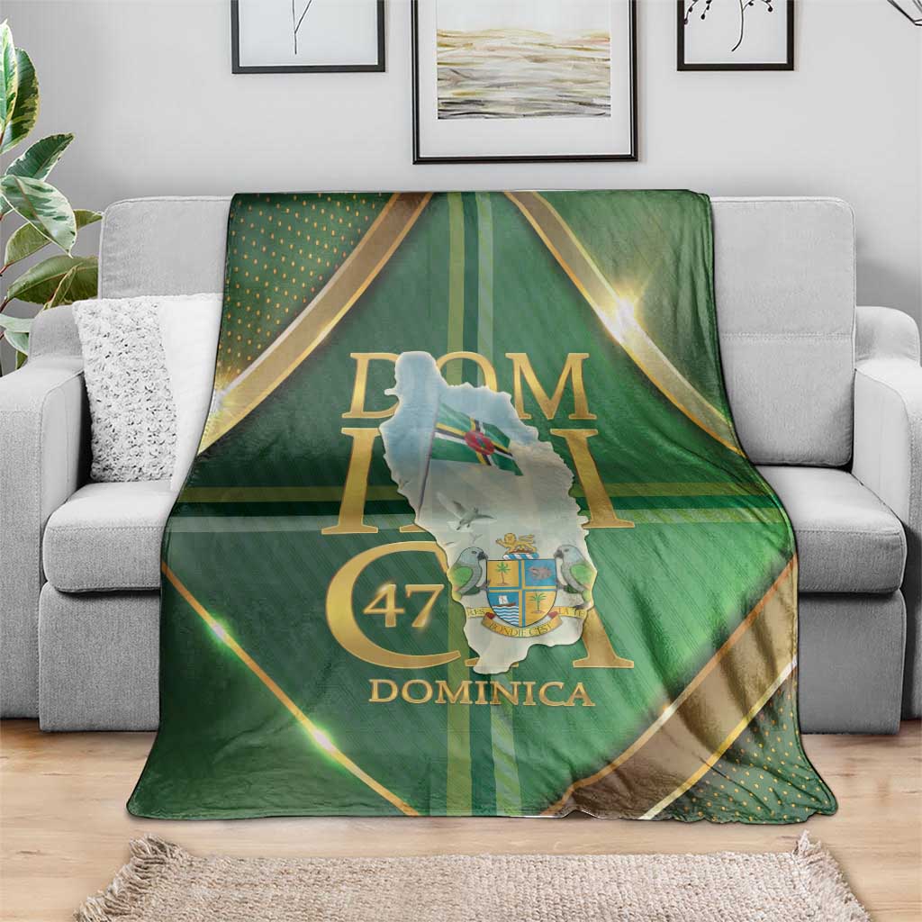 Dominica Independence Day Blanket 47 Years Of Freedom - Wonder Print Shop