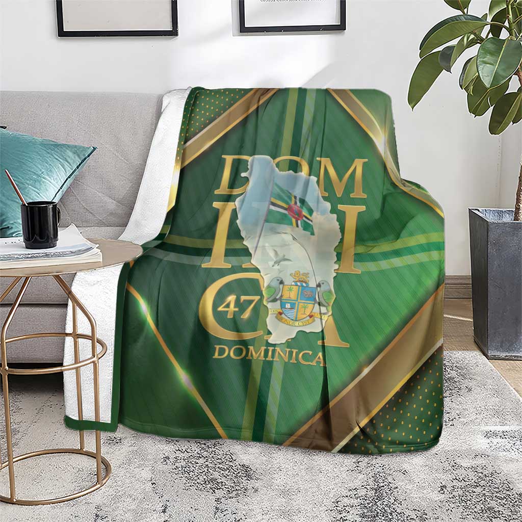 Dominica Independence Day Blanket 47 Years Of Freedom - Wonder Print Shop
