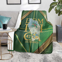 Dominica Independence Day Blanket 47 Years Of Freedom - Wonder Print Shop