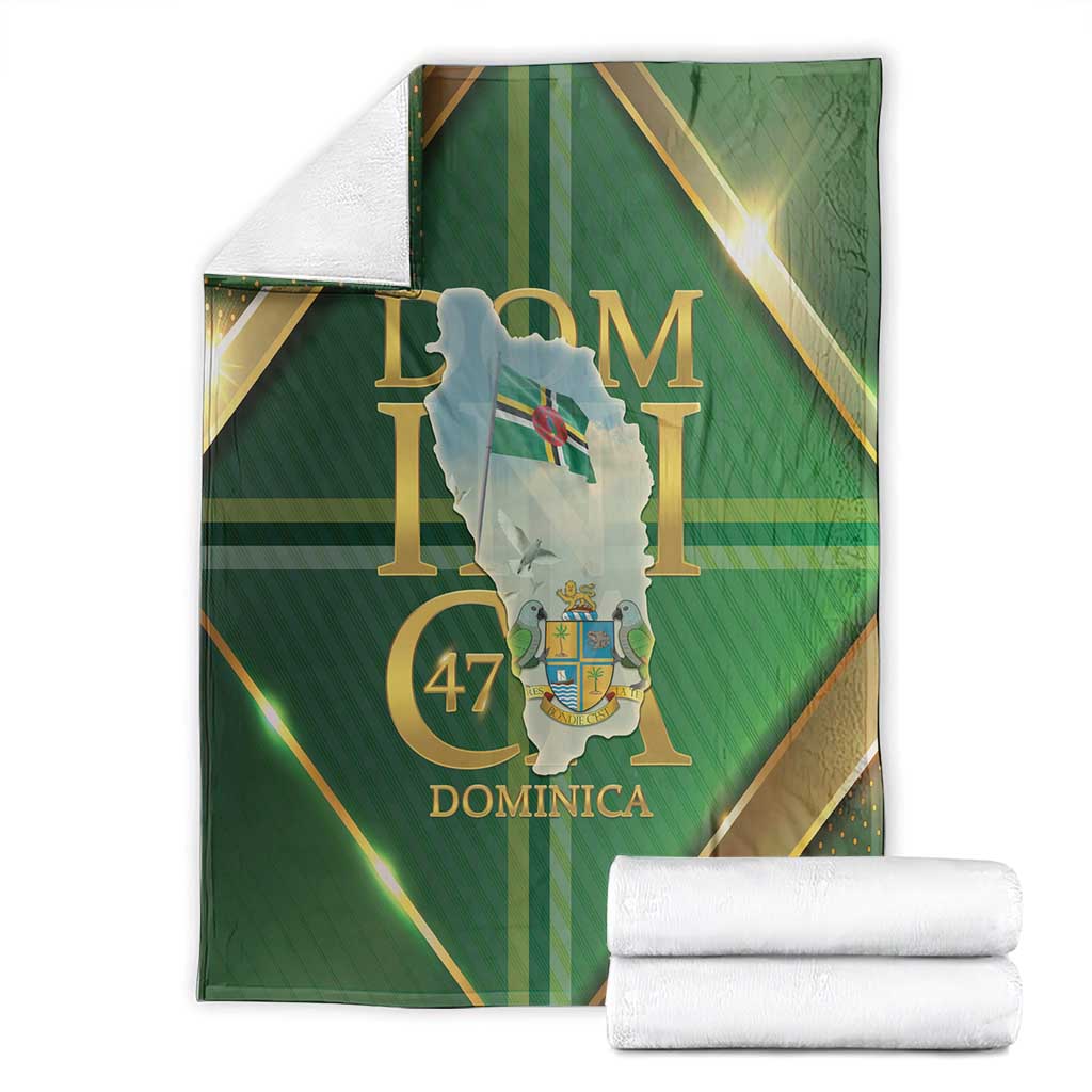 Dominica Independence Day Blanket 47 Years Of Freedom - Wonder Print Shop