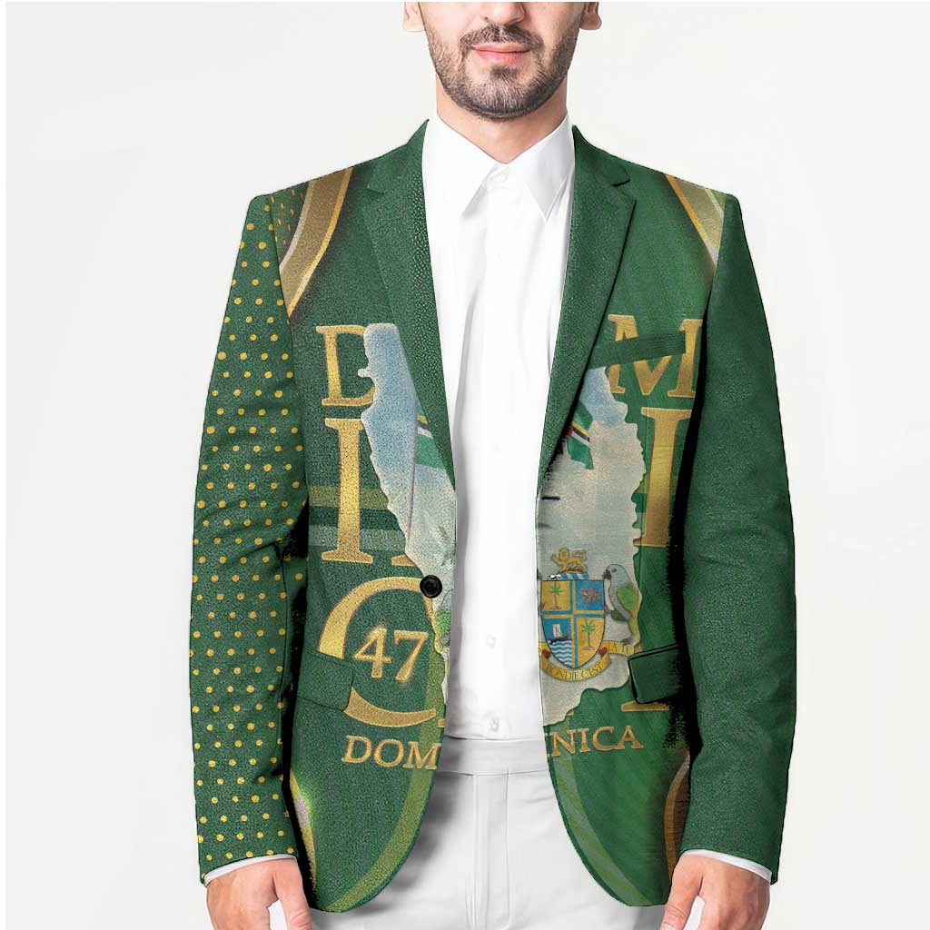 Dominica Independence Day Blazer 47 Years Of Freedom - Wonder Print Shop