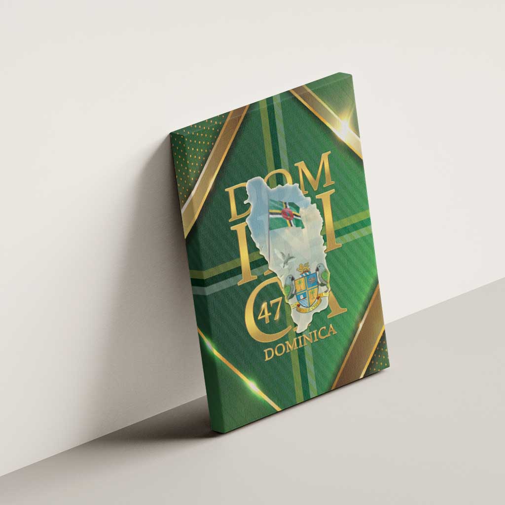 Dominica Independence Day Canvas Wall Art 47 Years Of Freedom - Wonder Print Shop