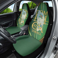 Dominica Independence Day Car Seat Cover 47 Years Of Freedom - Wonder Print Shop