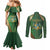 Dominica Independence Day Couples Matching Mermaid Dress and Long Sleeve Button Shirt 47 Years Of Freedom - Wonder Print Shop