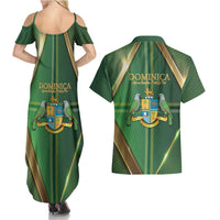 Dominica Independence Day Couples Matching Summer Maxi Dress and Hawaiian Shirt 47 Years Of Freedom - Wonder Print Shop