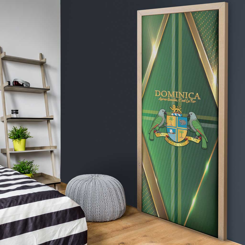 Dominica Independence Day Door Cover 47 Years Of Freedom - Wonder Print Shop