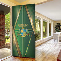 Dominica Independence Day Door Cover 47 Years Of Freedom - Wonder Print Shop
