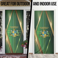 Dominica Independence Day Door Cover 47 Years Of Freedom - Wonder Print Shop