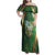 Dominica Independence Day Family Matching Off Shoulder Maxi Dress and Hawaiian Shirt 47 Years Of Freedom - Wonder Print Shop