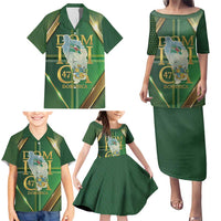 Dominica Independence Day Family Matching Puletasi and Hawaiian Shirt 47 Years Of Freedom - Wonder Print Shop