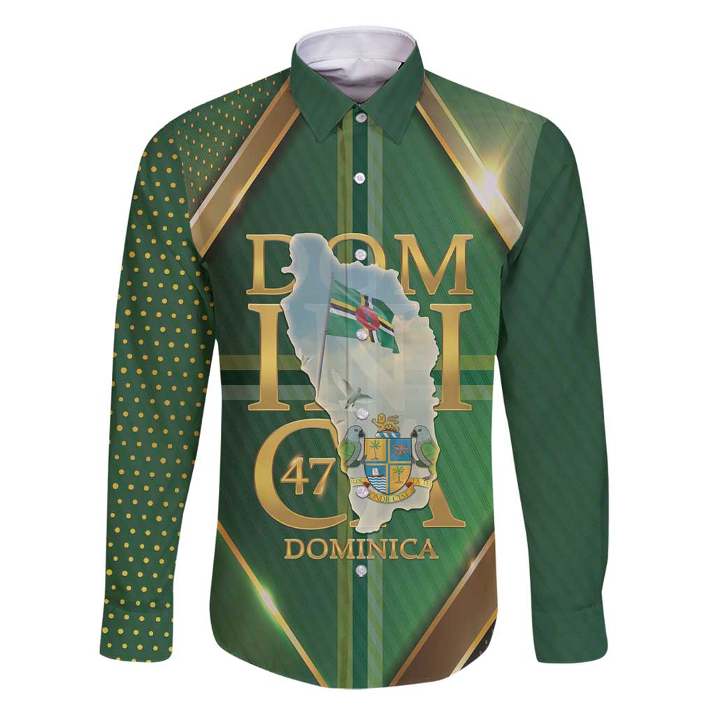 Dominica Independence Day Family Matching Puletasi and Hawaiian Shirt 47 Years Of Freedom - Wonder Print Shop