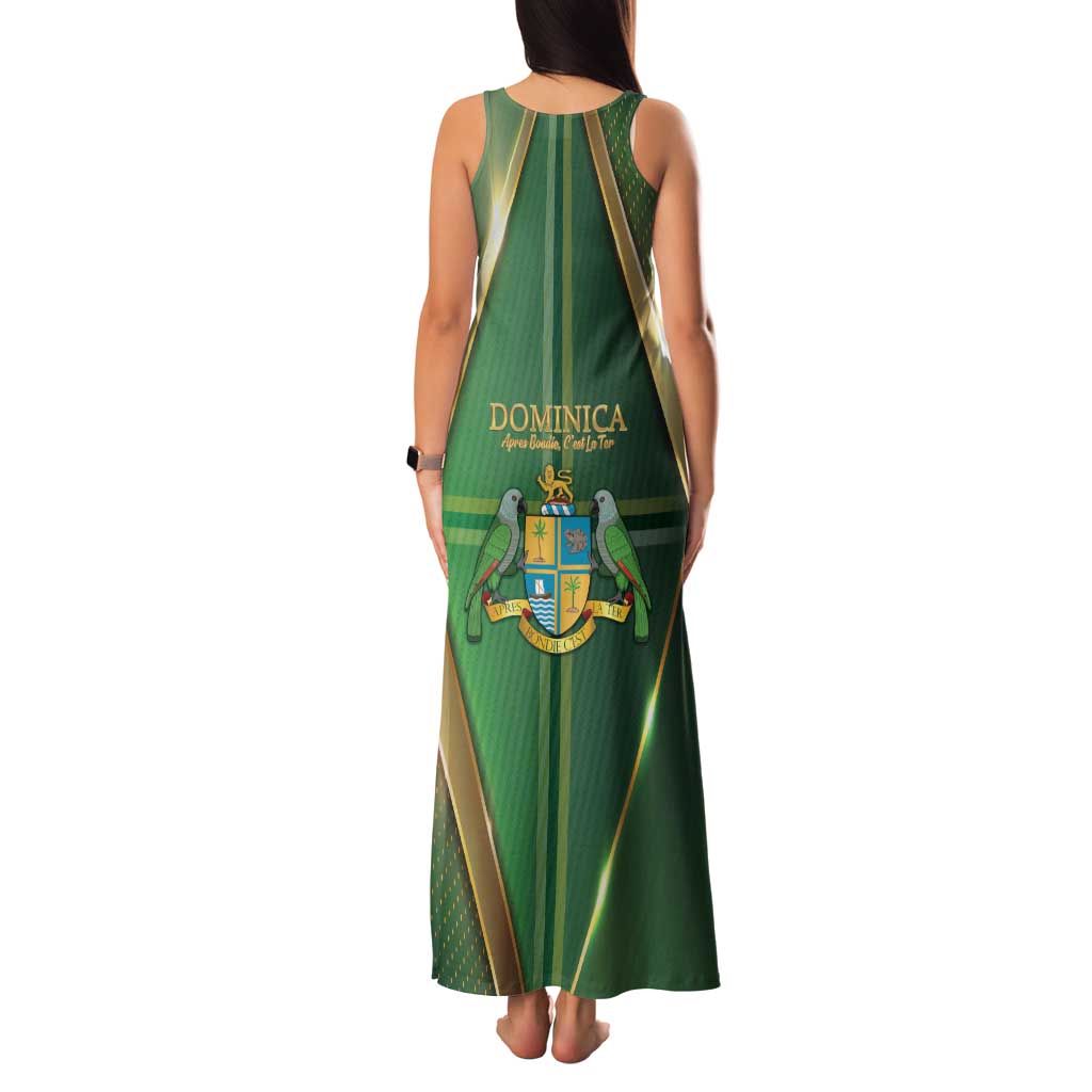 Dominica Independence Day Family Matching Tank Maxi Dress and Hawaiian Shirt 47 Years Of Freedom - Wonder Print Shop