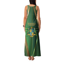 Dominica Independence Day Family Matching Tank Maxi Dress and Hawaiian Shirt 47 Years Of Freedom - Wonder Print Shop