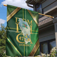 Dominica Independence Day Garden Flag 47 Years Of Freedom - Wonder Print Shop