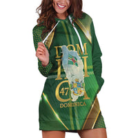 Dominica Independence Day Hoodie Dress 47 Years Of Freedom - Wonder Print Shop