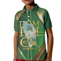 Dominica Independence Day Kid Polo Shirt 47 Years Of Freedom - Wonder Print Shop