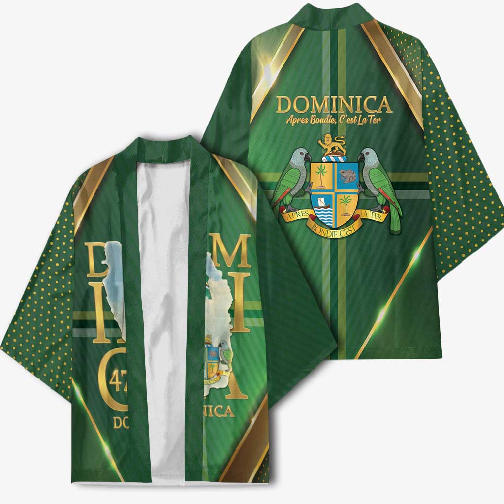 Dominica Independence Day Kimono 47 Years Of Freedom - Wonder Print Shop