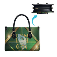 Dominica Independence Day Leather Bag 47 Years Of Freedom - Wonder Print Shop