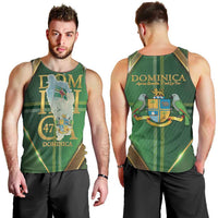 Dominica Independence Day Men Tank Top 47 Years Of Freedom - Wonder Print Shop