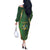 Dominica Independence Day Off The Shoulder Long Sleeve Dress 47 Years Of Freedom - Wonder Print Shop
