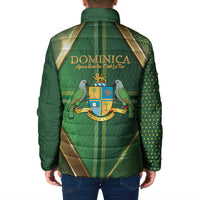 Dominica Independence Day Padded Jacket 47 Years Of Freedom - Wonder Print Shop