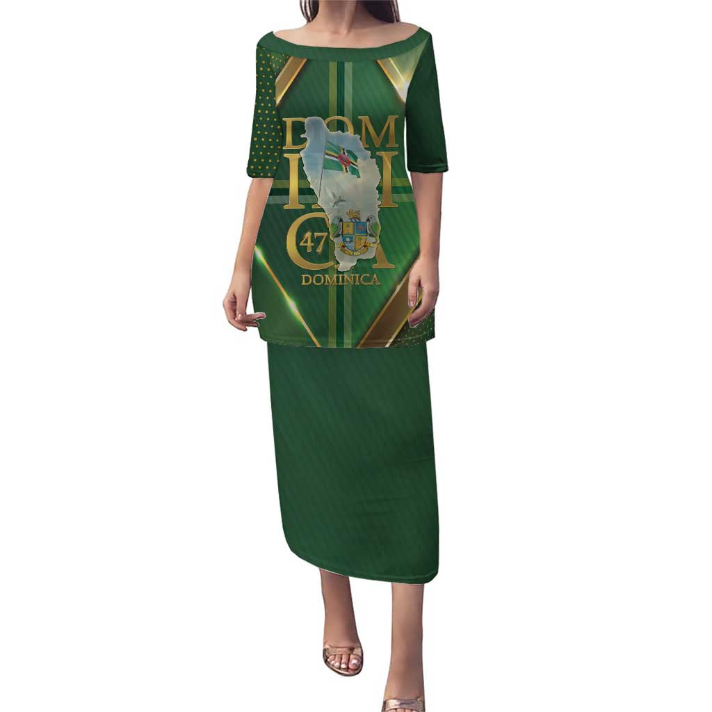 Dominica Independence Day Puletasi 47 Years Of Freedom - Wonder Print Shop