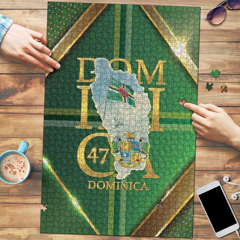 Dominica Independence Day Puzzle 47 Years Of Freedom - Wonder Print Shop