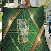 Dominica Independence Day Quilt 47 Years Of Freedom - Wonder Print Shop