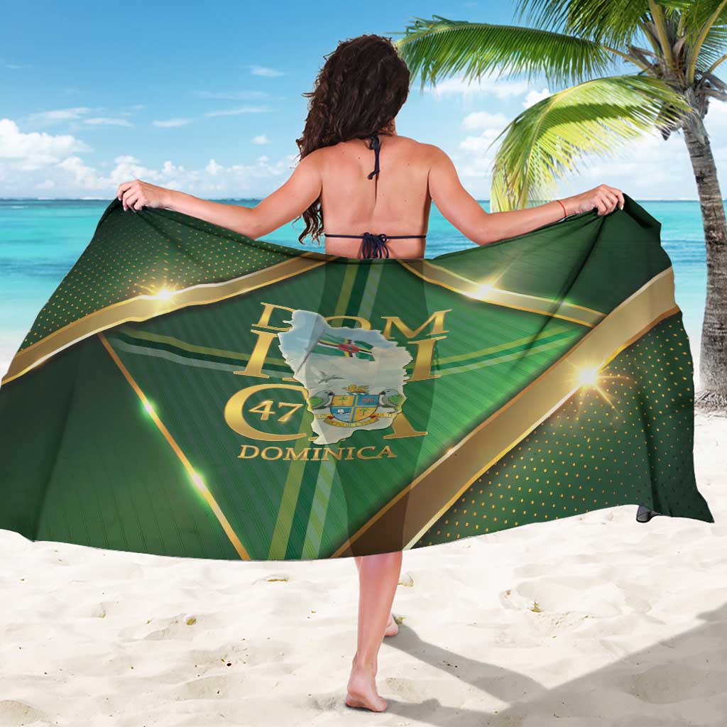 Dominica Independence Day Sarong 47 Years Of Freedom - Wonder Print Shop