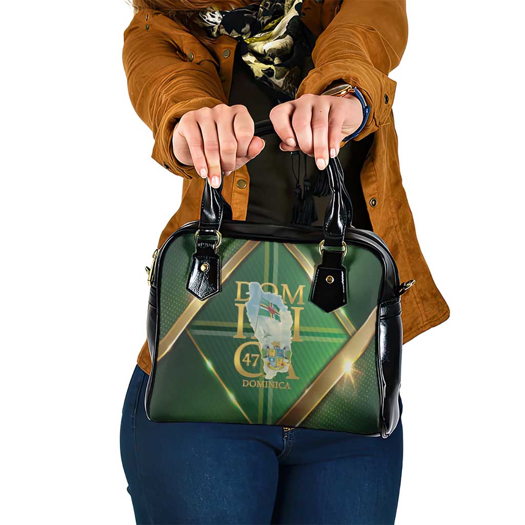 Dominica Independence Day Shoulder Handbag 47 Years Of Freedom - Wonder Print Shop