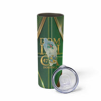 Dominica Independence Day Skinny Tumbler 47 Years Of Freedom - Wonder Print Shop