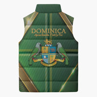 Dominica Independence Day Sleeveless Puffer Jacket 47 Years Of Freedom - Wonder Print Shop