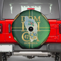 Dominica Independence Day Spare Tire Cover 47 Years Of Freedom - Wonder Print Shop