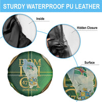 Dominica Independence Day Spare Tire Cover 47 Years Of Freedom - Wonder Print Shop