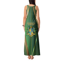 Dominica Independence Day Tank Maxi Dress 47 Years Of Freedom - Wonder Print Shop