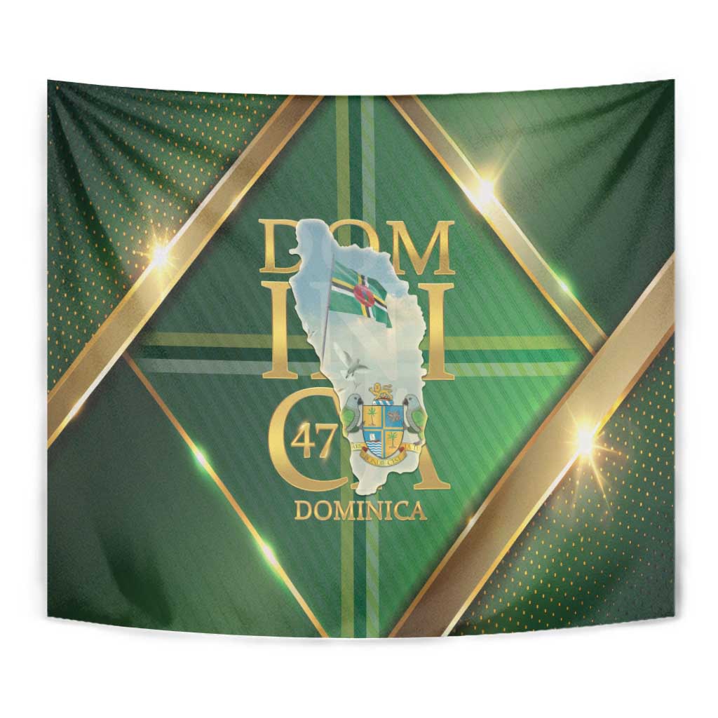 Dominica Independence Day Tapestry 47 Years Of Freedom - Wonder Print Shop