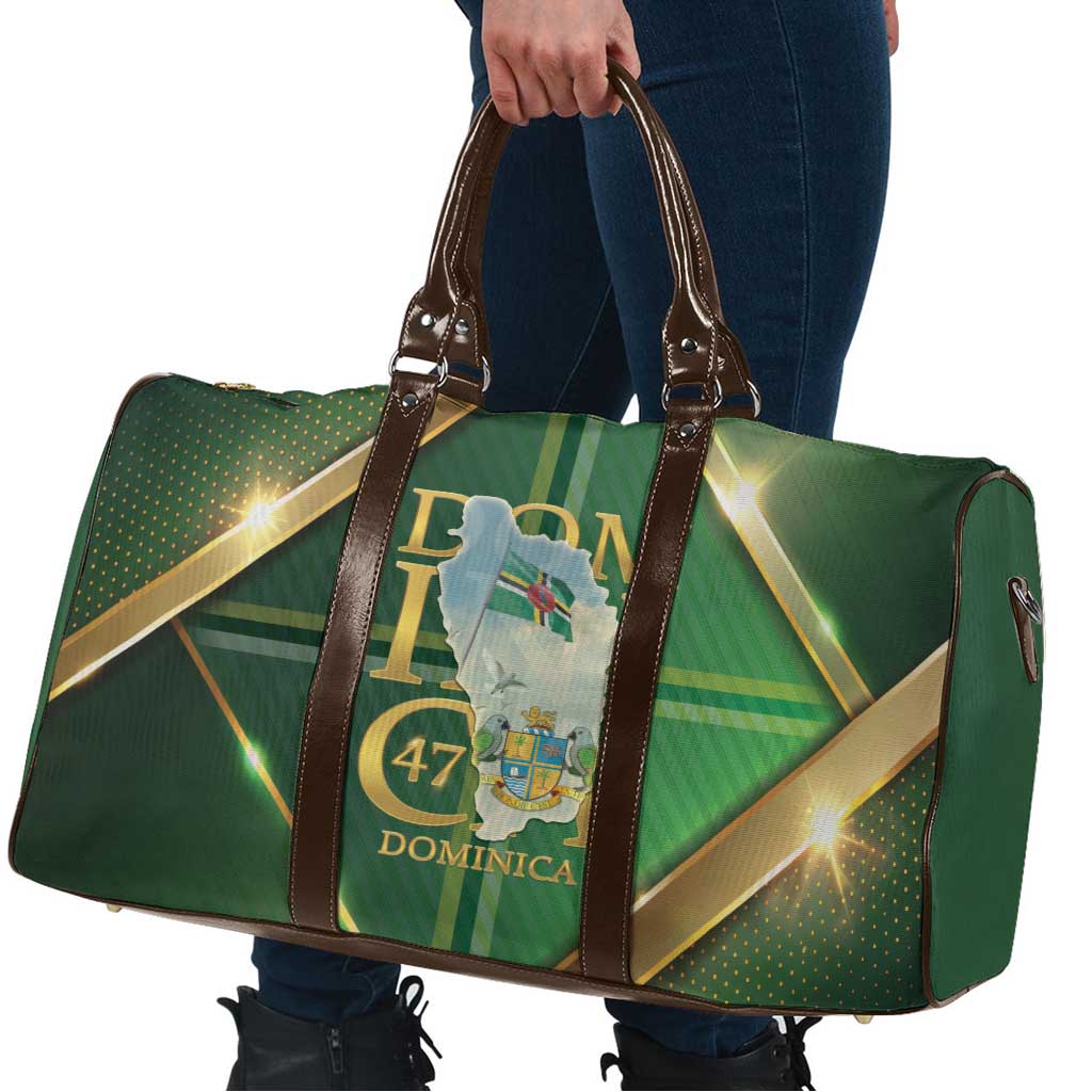 Dominica Independence Day Travel Bag 47 Years Of Freedom - Wonder Print Shop