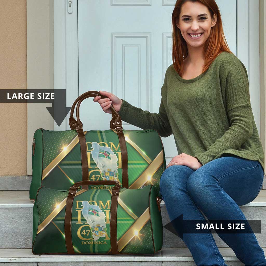 Dominica Independence Day Travel Bag 47 Years Of Freedom - Wonder Print Shop