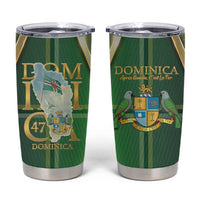 Dominica Independence Day Tumbler Cup 47 Years Of Freedom - Wonder Print Shop