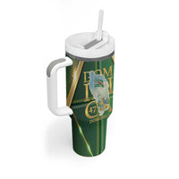 Dominica Independence Day Tumbler With Handle 47 Years Of Freedom - Wonder Print Shop