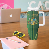 Dominica Independence Day Tumbler With Handle 47 Years Of Freedom - Wonder Print Shop