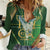 Dominica Independence Day Women Casual Shirt 47 Years Of Freedom - Wonder Print Shop