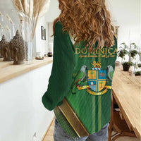 Dominica Independence Day Women Casual Shirt 47 Years Of Freedom - Wonder Print Shop