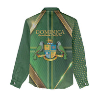 Dominica Independence Day Women Casual Shirt 47 Years Of Freedom - Wonder Print Shop