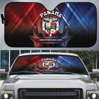 Panama Independence Day Auto Sun Shade Special Style - Wonder Print Shop