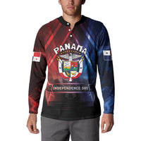 Panama Independence Day Button Sweatshirt Special Style - Wonder Print Shop