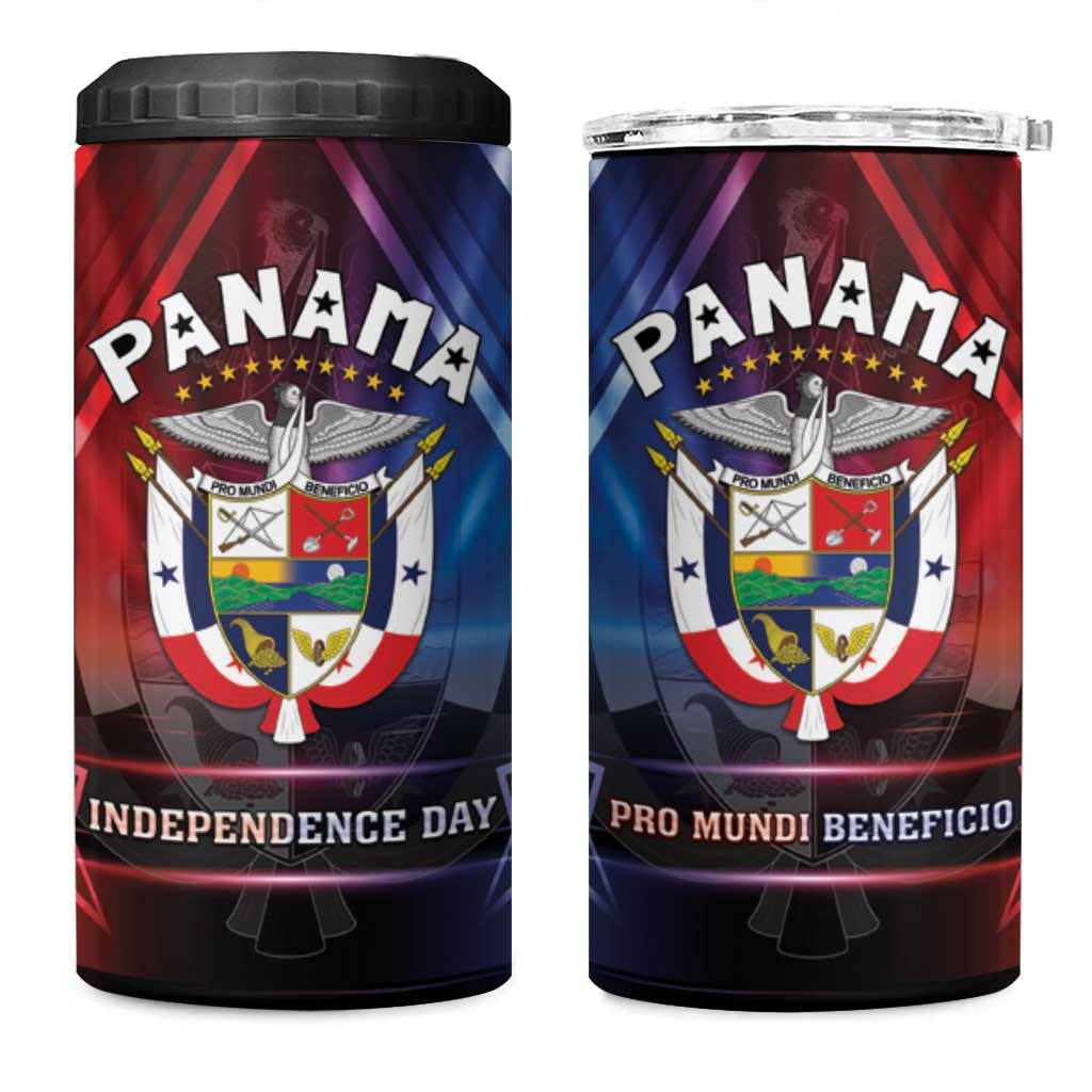 Panama Independence Day 4 in 1 Can Cooler Tumbler Special Style - Wonder Print Shop