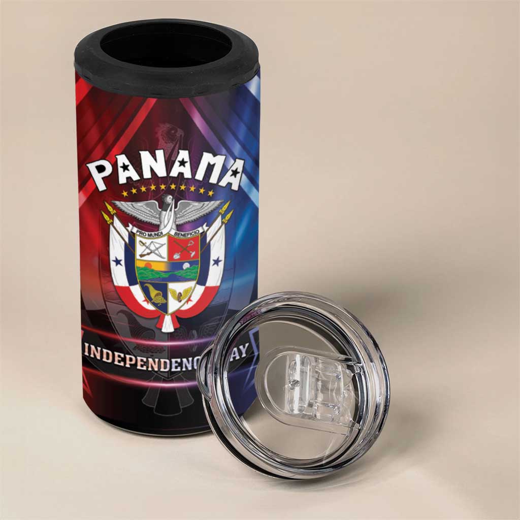 Panama Independence Day 4 in 1 Can Cooler Tumbler Special Style - Wonder Print Shop