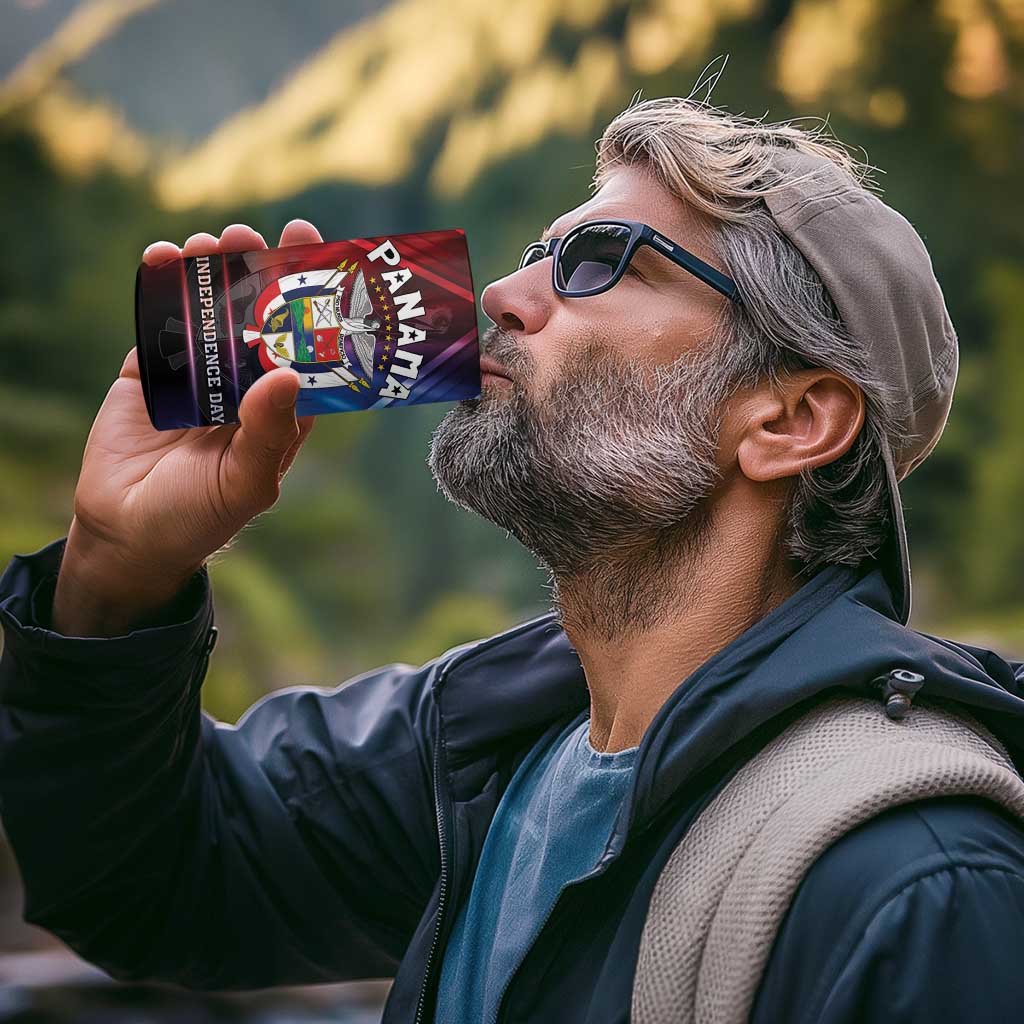 Panama Independence Day 4 in 1 Can Cooler Tumbler Special Style - Wonder Print Shop