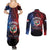 Panama Independence Day Couples Matching Summer Maxi Dress and Long Sleeve Button Shirt Special Style - Wonder Print Shop